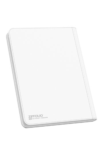 Ultimate Guard ZipFolio 320 – 16-Pocket White Xenoskin