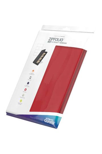 Ultimate Guard ZipFolio 320 – 16-Pocket Red Xenoskin