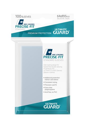 Ultimate Guard Precise-Fit Sleeves (100) – Side-Loading