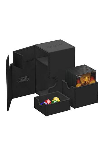 Ultimate Guard Flip’n’Tray 80+ Xenoskin – Black Deck Box
