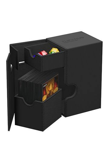 Ultimate Guard Flip’n’Tray 80+ Xenoskin – Black Deck Box