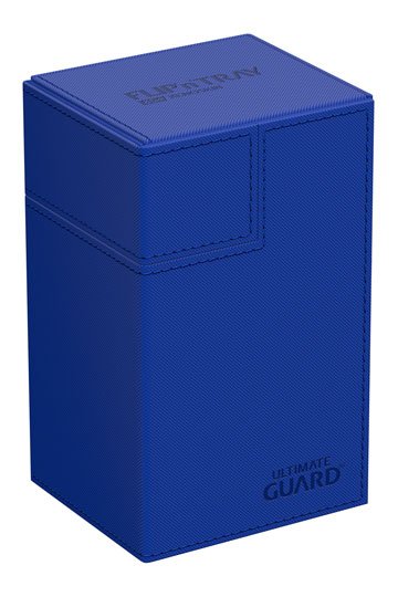 Ultimate Guard Flip’n’Tray 80+ Xenoskin – Blue Deck Box