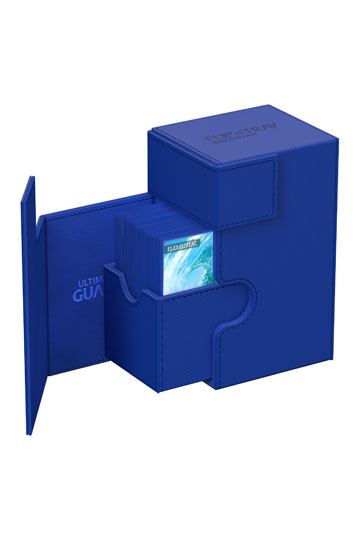 Ultimate Guard Flip’n’Tray 80+ Xenoskin – Blue Deck Box
