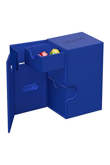 Ultimate Guard Flip’n’Tray 80+ Xenoskin – Blue Deck Box