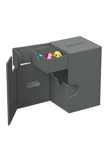 Ultimate Guard Flip’n’Tray 100+ Xenoskin – Grey Deck Box