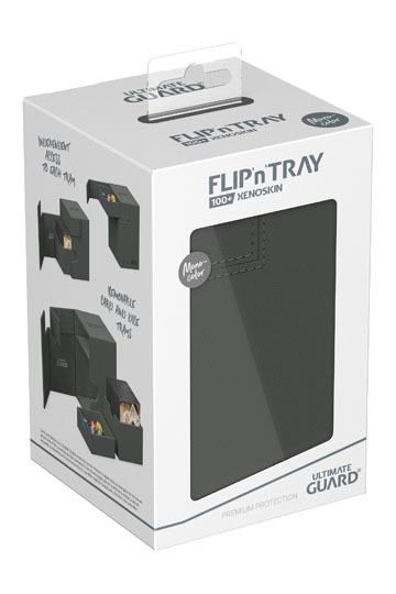 Ultimate Guard Flip’n’Tray 100+ Xenoskin – Grey Deck Box
