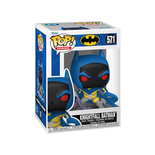 DC Thru The Years POP! Heroes Vinyl Figure Knightfall Batman (90's) #571