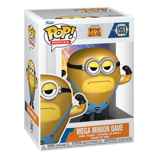 Despicable Me 4 POP! Movies Vinyl Figure Super Dave #1553