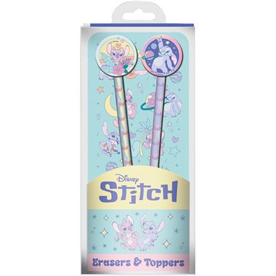 Disney Stitch Pencils with Toppers