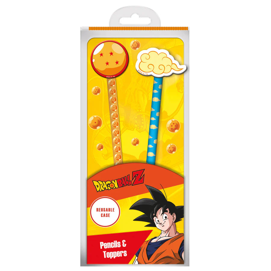 Dragon Ball Z Pencils and Toppers 2-Pack