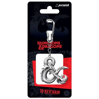 Dungeons & Dragons (Dragon Ampersand) 3D Keychain