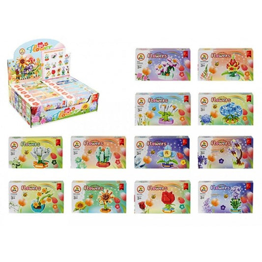 Flowerpot Small Romantic Flowers Building Blocks