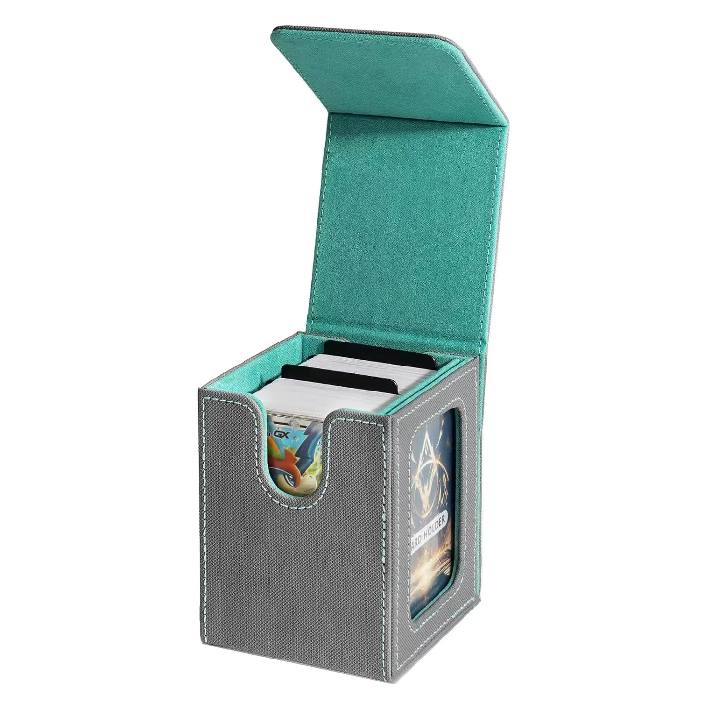 Torson Commander Deck Box (PU Leather) – Fits 100 Double-Sleeved Cards