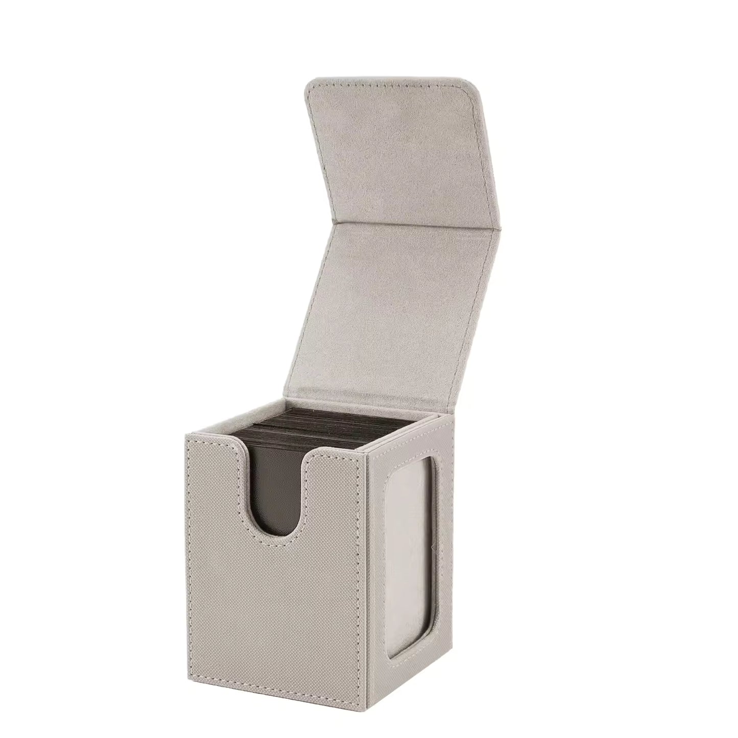 Torson Commander Deck Box (PU Leather) – Fits 100 Double-Sleeved Cards