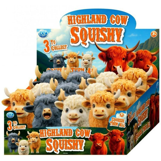 Highland Cow Large 14cm Squishy