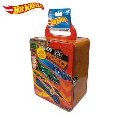 Hot Wheels Tin Car Storage Case – Assorted Designs