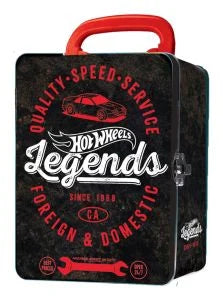 Hot Wheels Tin Car Storage Case – Assorted Designs