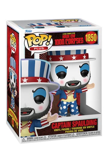 House of 1000 Corpses POP! Plus Vinyl Figure Capt. Spaulding #1850 9 cm