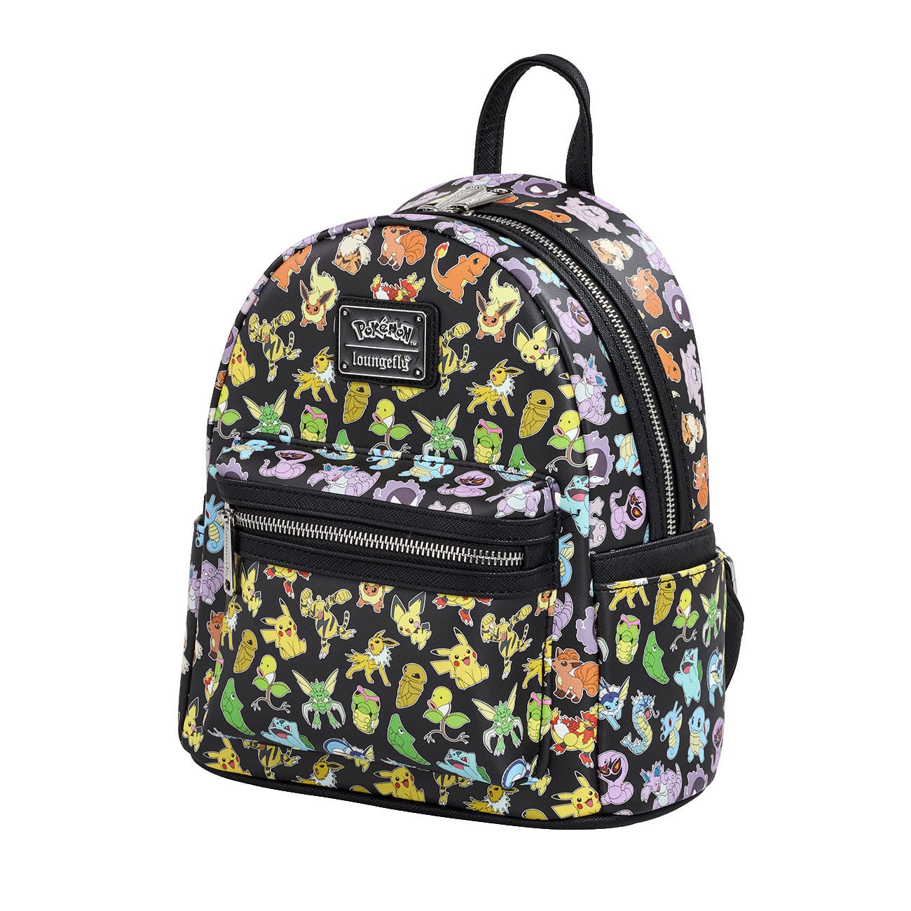 Pokémon by Loungefly – Multi-Character Mini Backpack (All-Over Print)