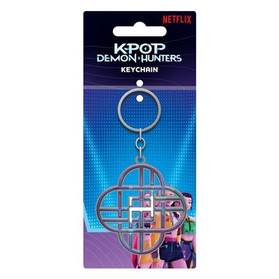 K-Pop Demon Hunters (Huntrix Logo) Metal Keychain