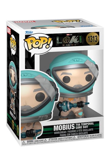 Loki POP! Vinyl Figure Mobius (TVA Temporal Core Suit) #1313 9 cm