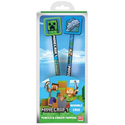 Minecraft Pencils with Toppers