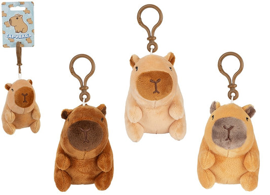 Mini Capybara Value Plush Clip On (9cm)