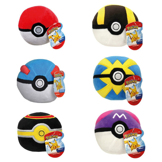 Pokémon 4" Poké Ball Plush - Great Ball