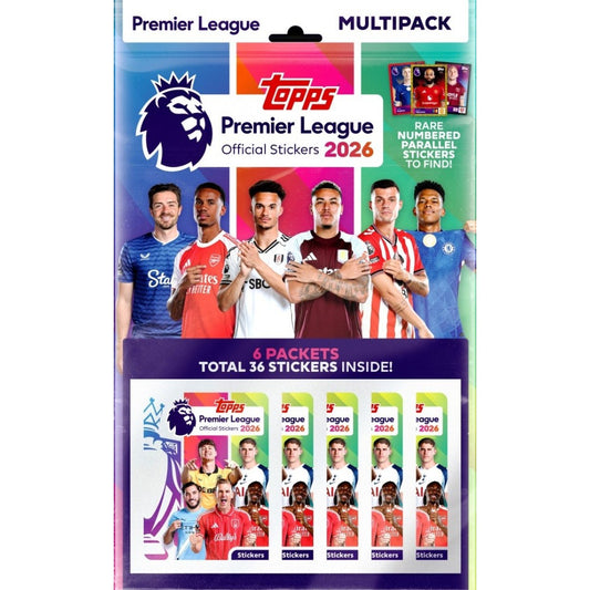 Premier League 2026 Official Stickers Multipack