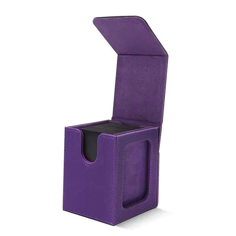 Torson Commander Deck Box (PU Leather) – Fits 100 Double-Sleeved Cards