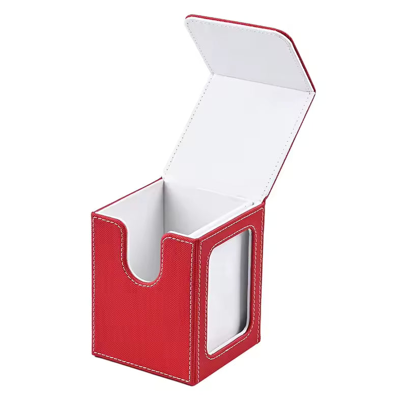 Torson Commander Deck Box (PU Leather) – Fits 100 Double-Sleeved Cards