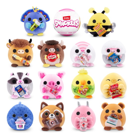 Snackles 5" Capsule – Blind Plush