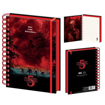 Stranger Things 5 (Vecna Sky) A5 Wiro Notebook