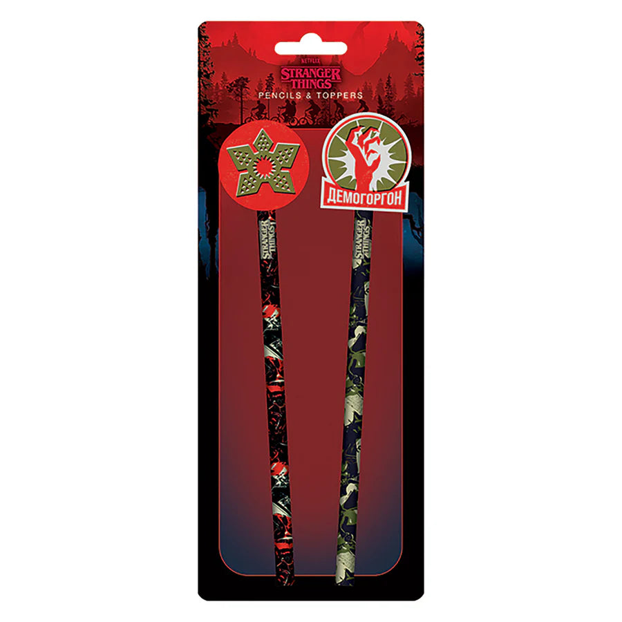 Stranger Things (Demogorgons) Pencil & Toppers