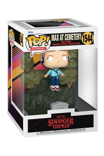 Stranger Things POP! Moments Deluxe Vinyl Figure – Max at Cemetery #1544 (9 cm)