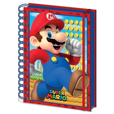 Super Mario (Core) A5 3D Notebook