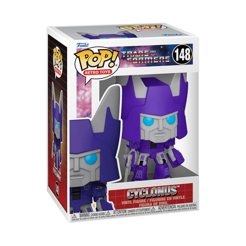 Transformers Retro Series POP! TV Vinyl Figure Cyclonus #148