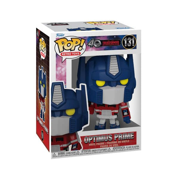 Transformers Retro Series POP! TV Vinyl Figure Optimus Prime #131
