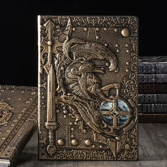 Dragonlore Ledger: Player Journal for Dungeons & Dragons (Bronze Embossed)