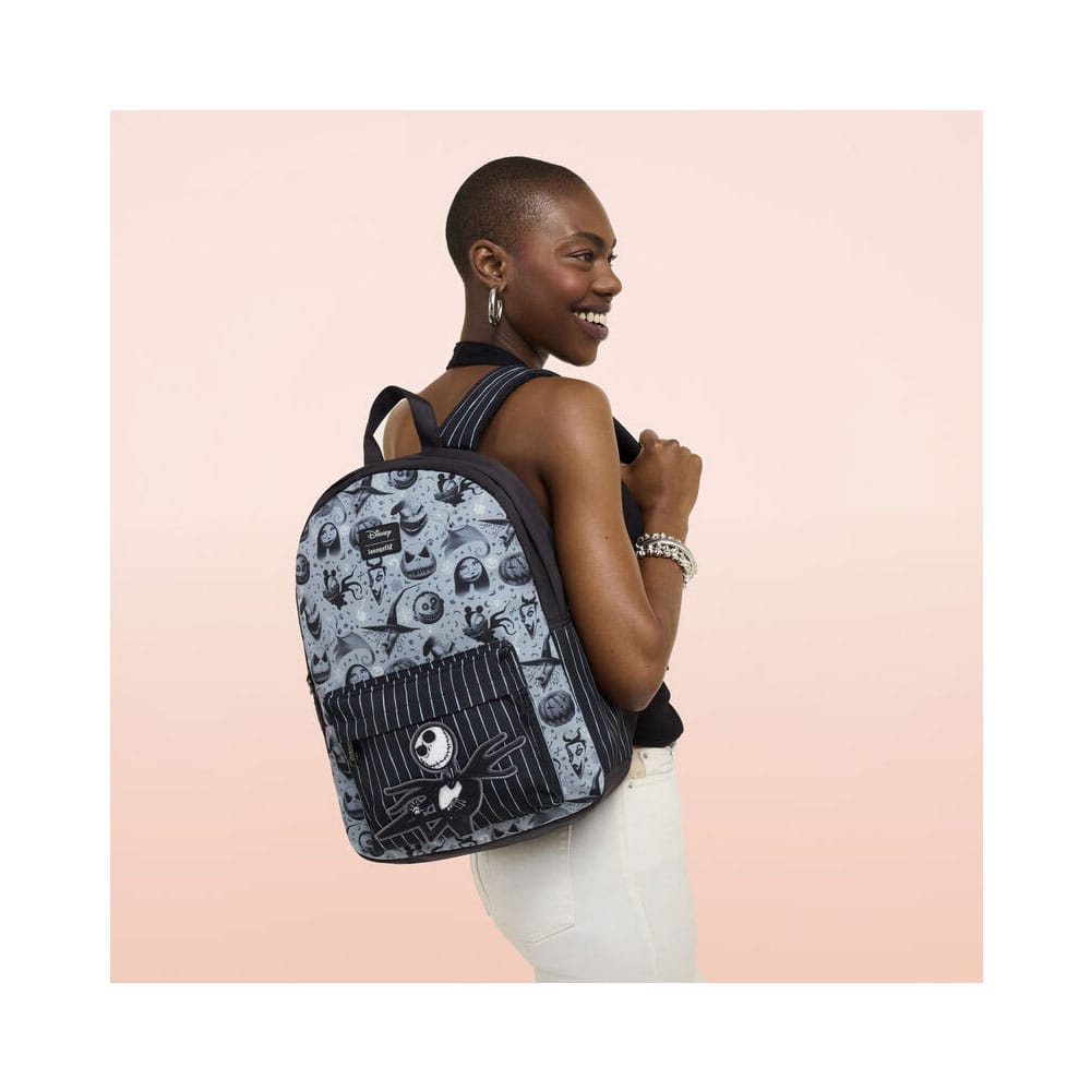 Disney by Loungefly – Full-Size Nylon Backpack (The Nightmare Before Christmas)